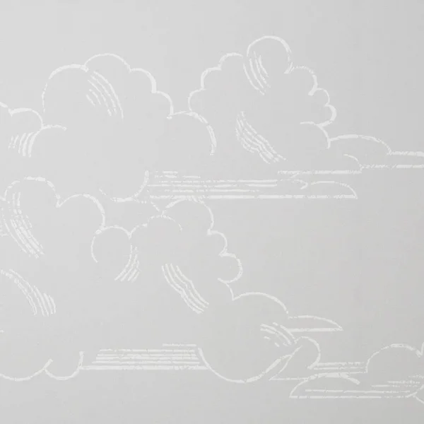 Vintage Cloud Grey Wallpaper, Gray