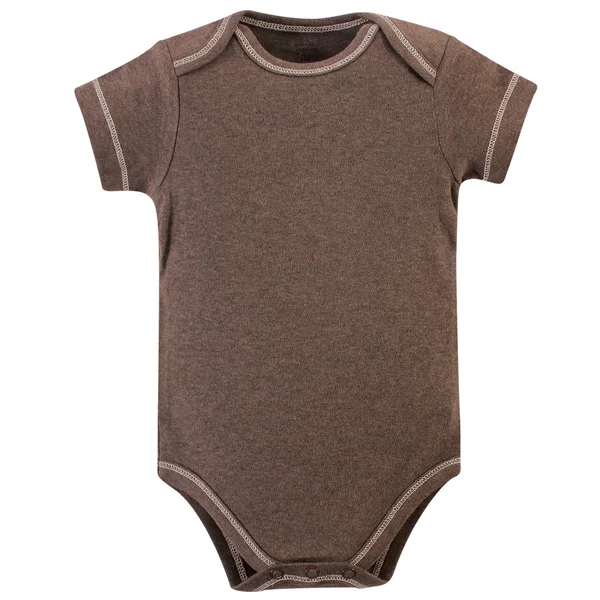 Touched by Nature Organic Cotton Bodysuits Moose 5-Pack - 9-12 Months