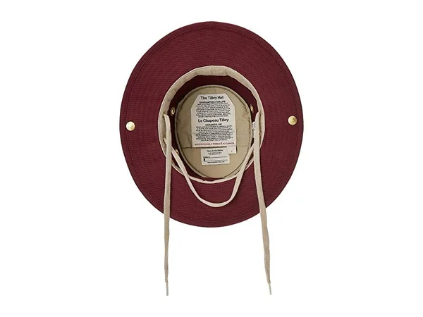 Tilley T3 Hat - Burgundy - 7 1/8