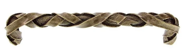 Vicenza Designs Cilento 12x22 Appliance Pull Strap Color: Brown, Finish: Antique Brass
