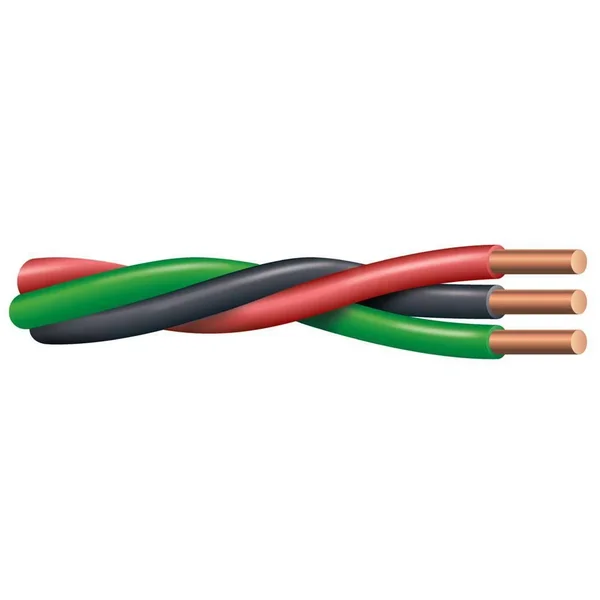 Southwire 1 - 000 ft. 12/2 Solid Cu W/G Submersible Well Pump Wire