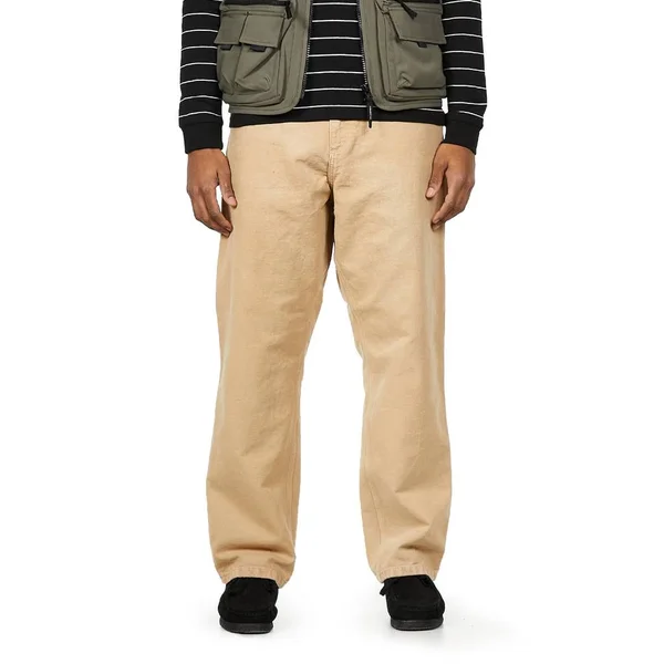 Carhartt WIP Single Knee Pant Dearborn Canvas - 12 oz - Dusty H Brown Worn Canvas - 38/34 - Men