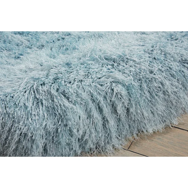 Nourison 7&6x22 x 9&6x22 Kathy Ireland Studio Pearl Shag Rectangle Area Rug