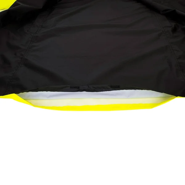 Portwest UH447 Hi-Vis Reversible Rain Coat 48 inch-Yellow/Black-5XL