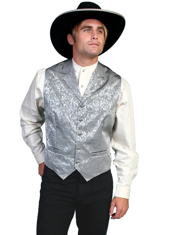 NewGroove Mens Wah Maker Twin City Vest - Grey - Small, Men's