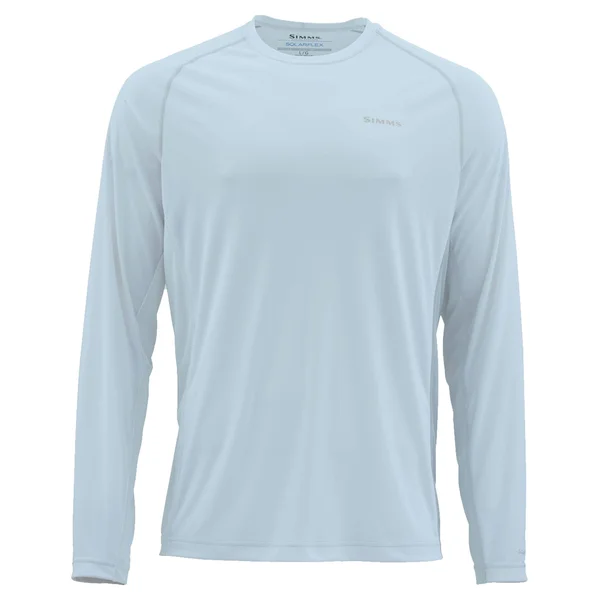 Simms Fog Solarflex Crewneck Shirt - Solid
