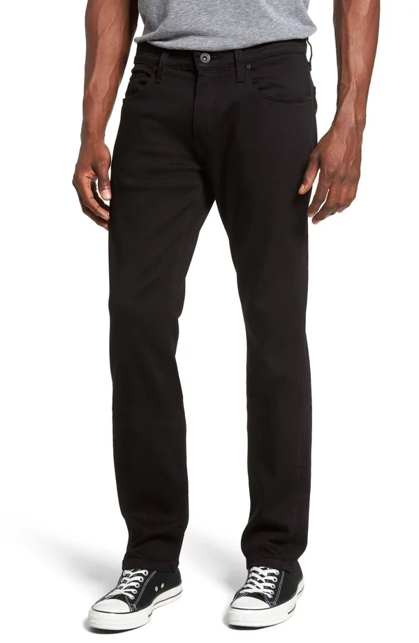 Paige Men's Federal - Black Shadow Slim Jeans - Size 32