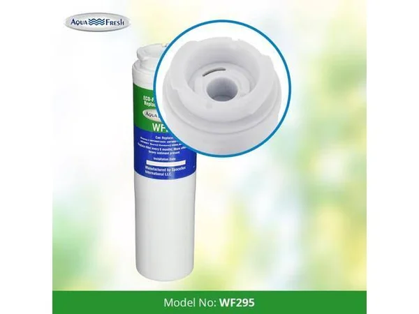 Replacement Water Filter for Whirlpool 4396395T Refrigerator Water Filter by Aqua Fresh (6 Pack)