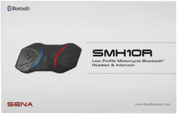 Sena SMH10R Low Profile Motorcycle Bluetooth Headset & Intercom Dual Pack