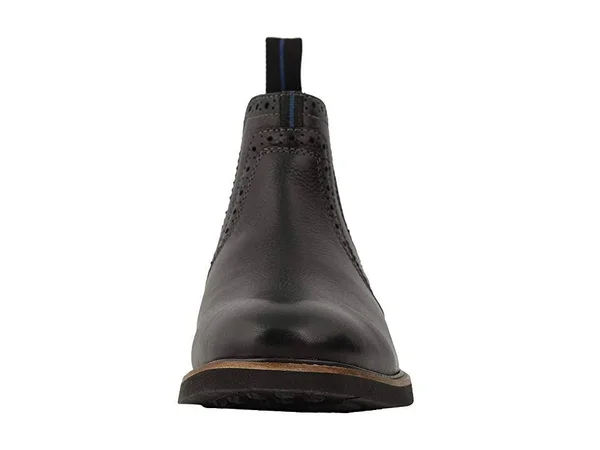 Men's Nunn Bush Otis Plain Toe Chelsea Boot, Size: 8.5, Black