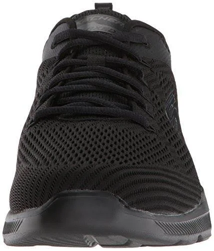 Skechers Men's Relaxed Fit: Equalizer 3.0 Sneakers, Black/Black, 6.5