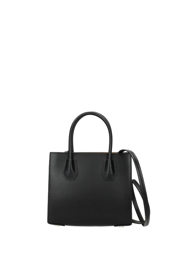 Michael Kors Mercer Medium Heart Studded Messenger Bag (Black)