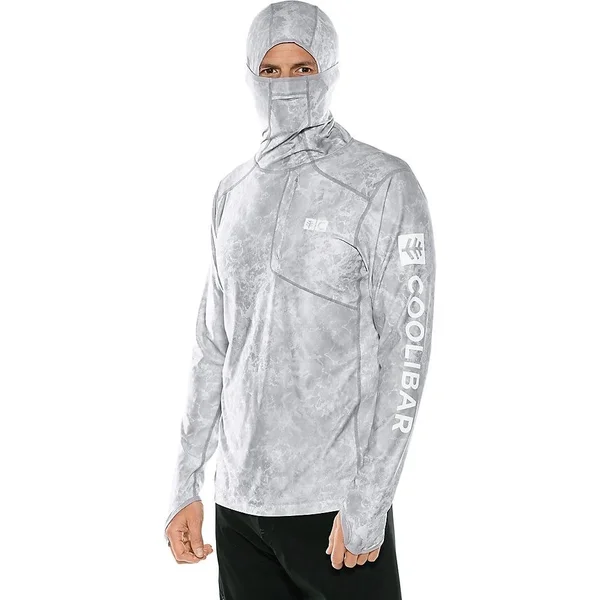Coolibar UPF 50+ Men's Andros Fishing Hoodie - Sun Protective