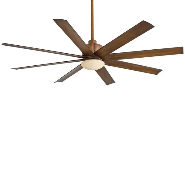 Minka Aire Slipstream 65x22 Ceiling Fan with Light - Distressed Koa