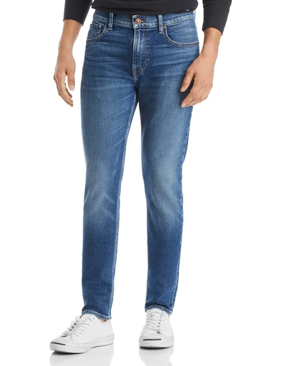 Hudson Blake Slim Straight Jeans - Titan - 40