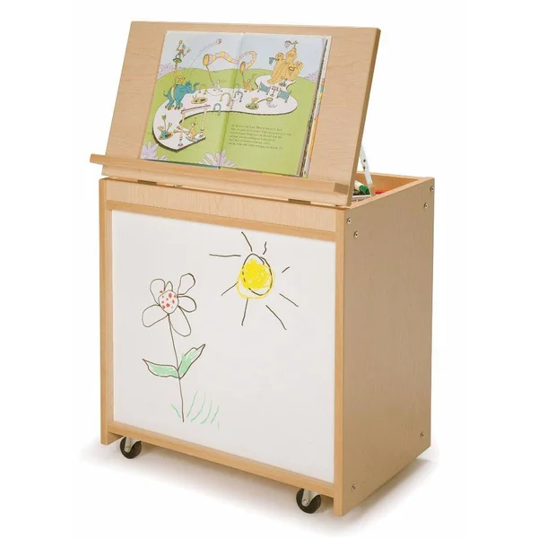 Whitney Brothers WB6255 Big Book Display with Write & Wipe Back
