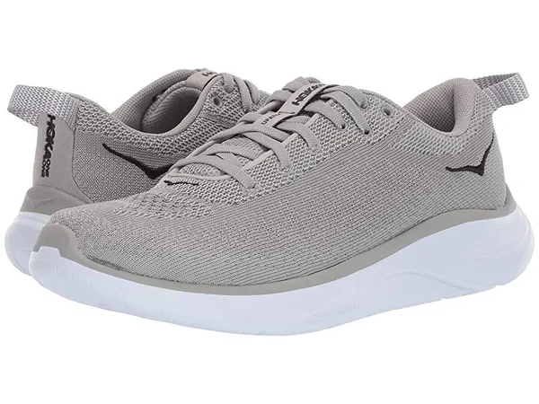 Hoka One One Women's Hupana Flow Shoe - 5.5 - Drizzle - Lunar Rock