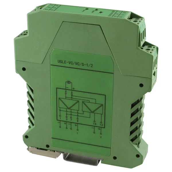 ASI ASI451124 Single Channel Dual Output Analog Signal Isolator Transmitter Splitter, 3-Way Isolation, DIN Rail Mount, Single 4