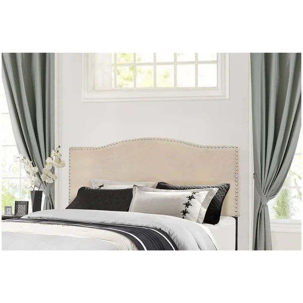 Hillsdale Furniture Kiley Headboard - King - Headboard Frame Included - Linen Fabric