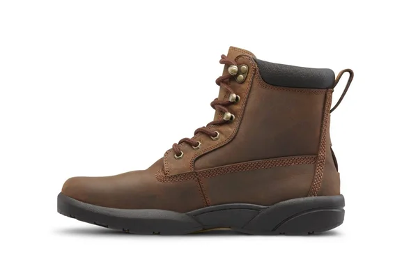 Dr. Comfort Boss Men's Work Boot: 11.5 Wide (e/2e) Chestnut Lace - Size: One size, Brown