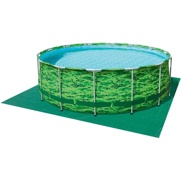 Bestway 14& x 48x22 Camo Steel Pro Frame Above Ground Swimming Pool Set