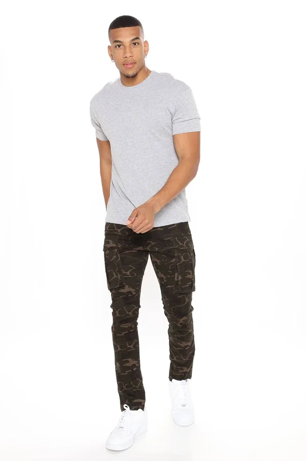 Mens Summer Games Cargo Pants in Camouflage Size 32 by Fashion Nova