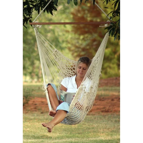 Castaway Hammocks Single Cotton Rope Swing