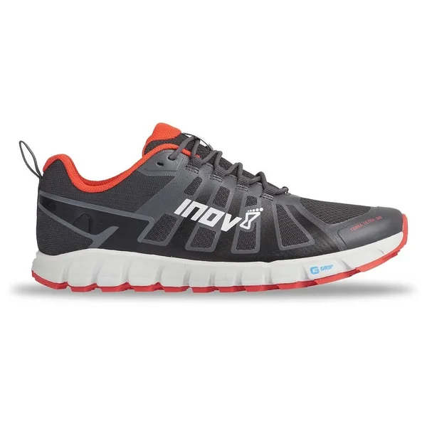 Inov8 Men's Terraultra 260 Shoe - 8 - Grey, Red