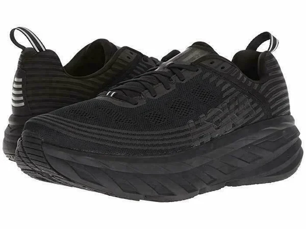 Hoka One One, Bondi 6, Men's Lead/Majolica Blue, 9