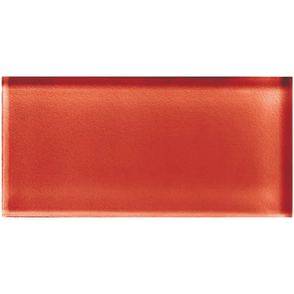 American Olean Color Appeal 32-Pack Auburn 3-in x 6-in Unglazed Glass Subway Wall Tile, C116361P