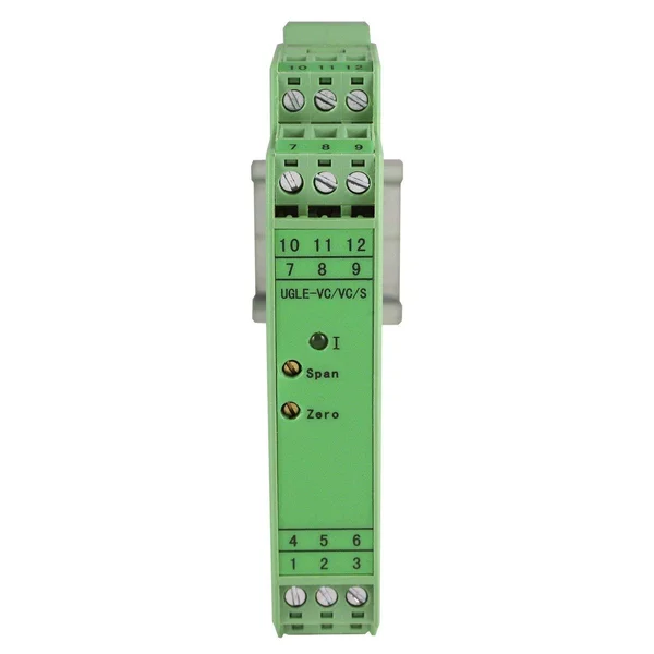 ASI ASI451124 Single Channel Dual Output Analog Signal Isolator Transmitter Splitter, 3-Way Isolation, DIN Rail Mount, Single 4