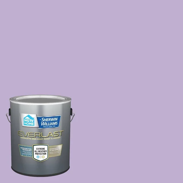 HGTV Home by Sherwin-Williams Everlast Semi-Gloss Magical Exterior Paint (1-Gallon) - HGSW1425-833033