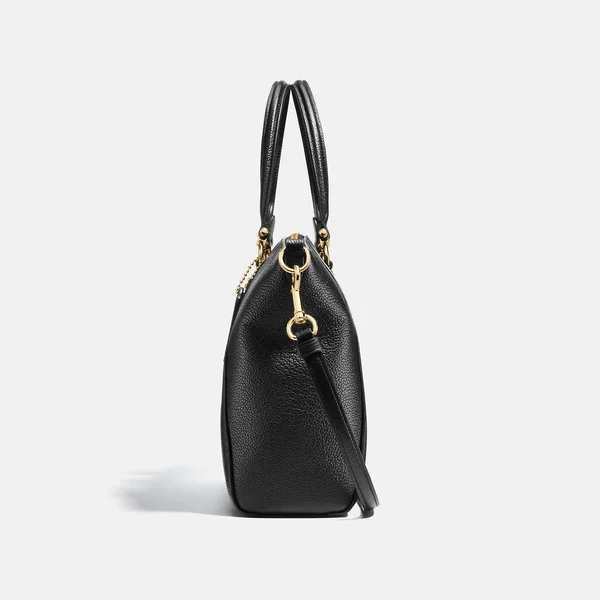 Coach Sunflower/Gunmetal Prairie Pebble Satchel