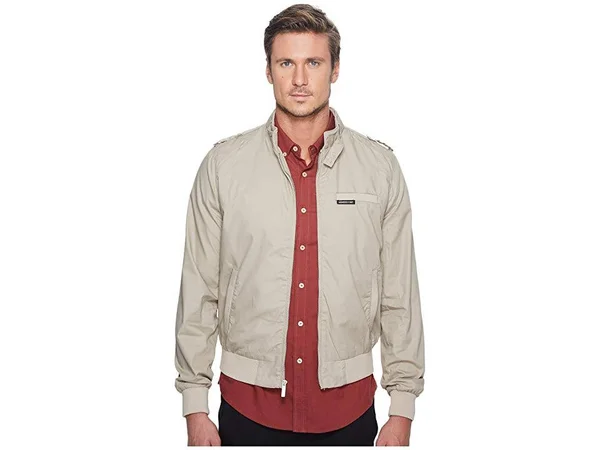 Member&s Only Men's Iconic Racer Lightweight Jacket - Khaki