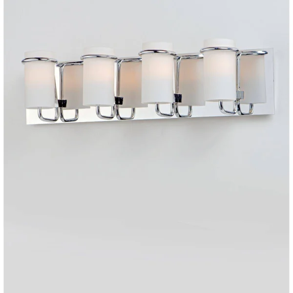 Maxim Lighting Avant 4-Light Bath Vanity, Polished Chrome - 22024SWPC