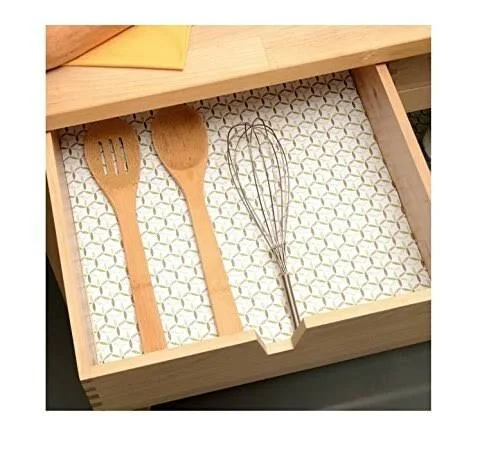 Con-Tact Brand Prints Non-Adhesive Grip Shelf Liner - 18x22 x8&