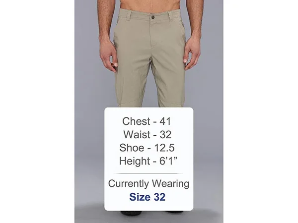 Columbia Men's Royce Peak Pant - 32x32 - Tusk