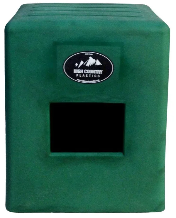 High Country Plastics 2 Step Mounting BLOCK, Green