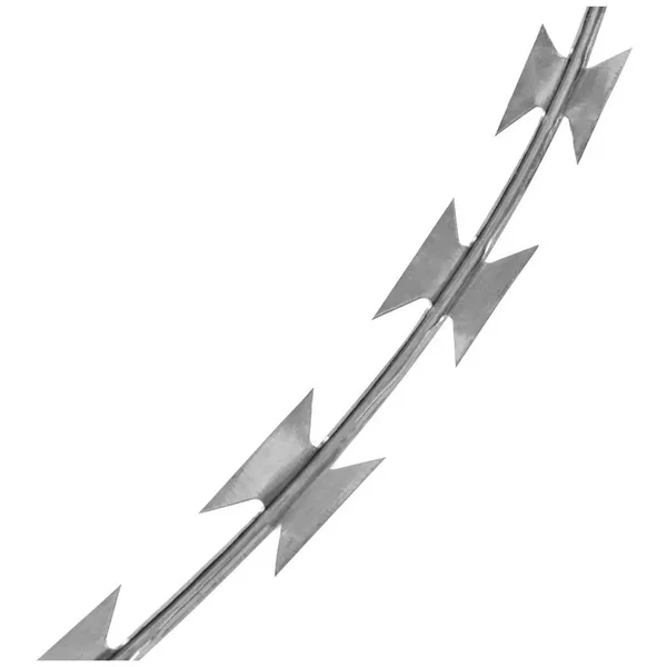 vidaXL Bto-22 Clipped Concertina NATO Razor Wire Galvanized Steel 328&