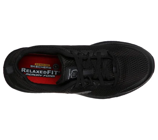 Skechers Men's Work Relaxed Fit Dyna-Air SR Work Shoe - Black