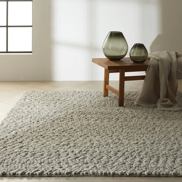 Calvin Klein CK940 Riverstone Mocha 4& x 6& Area Rug