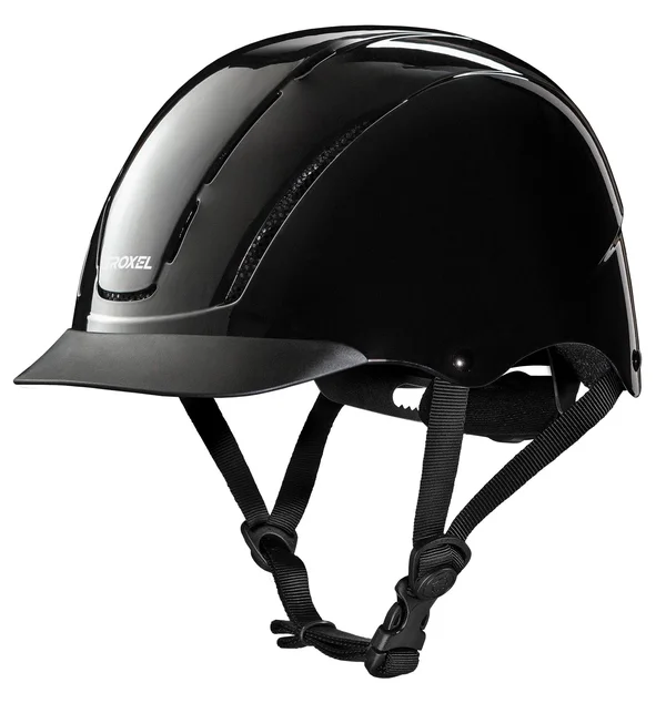 Troxel Spirit Riding Helmet, Black, Small