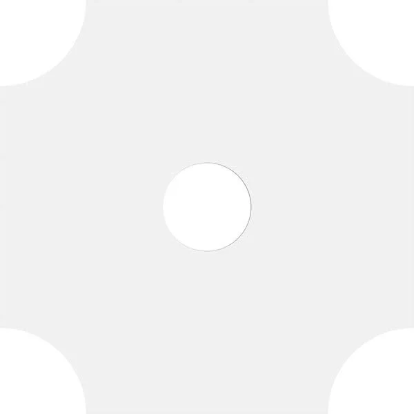 14 inchod x 3 inchid x 4 1/2 inchc x 1 inchp Haus Architectural Grade PVC Contemporary Ceiling Medallion