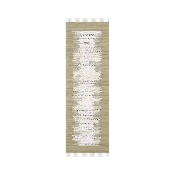 Safavieh Montauk Ivory/Olive 6 ft. x 9 ft. Border Area Rug