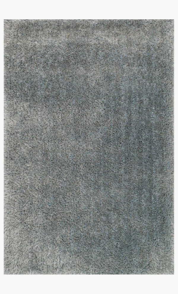 Loloi Fresco Shag Storm Area Rug 5& x 7&6x22