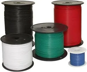 Solid Hookup Wire (300 Volt) (Gauge: 18 - Length: 500 ft., Color: Gray) Wire-SO-18-08-500