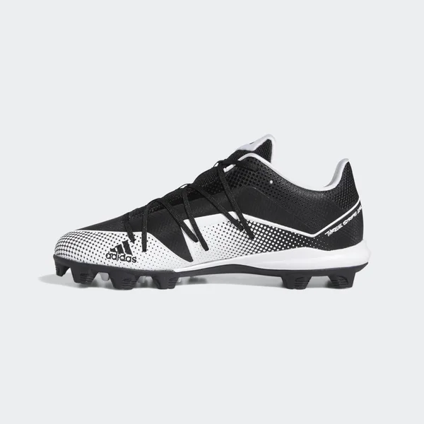 Adidas Men's Afterburner 7 MD Baseball Cleats, Black