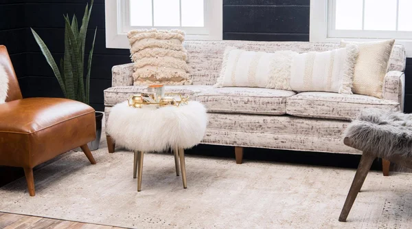 Chateau Jefferson Rug Exclusive at Rug Mart 4x6 - Navy Blue