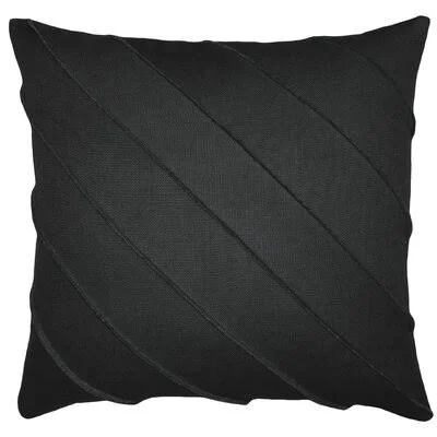 Bundine Rectangular Linen Pillow Cover and Insert Latitude Run Color: Steel - Size: 22x22 x 22x22