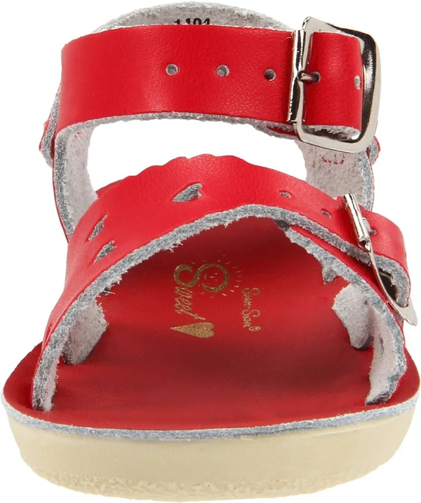 Sweetheart Salt Water Sandals Kids Red Size 12
